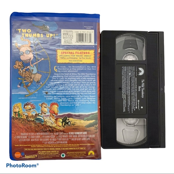 🍒$10ea or 3/$20 The Wild Thornberrys Movie VHS - Picture 2 of 2